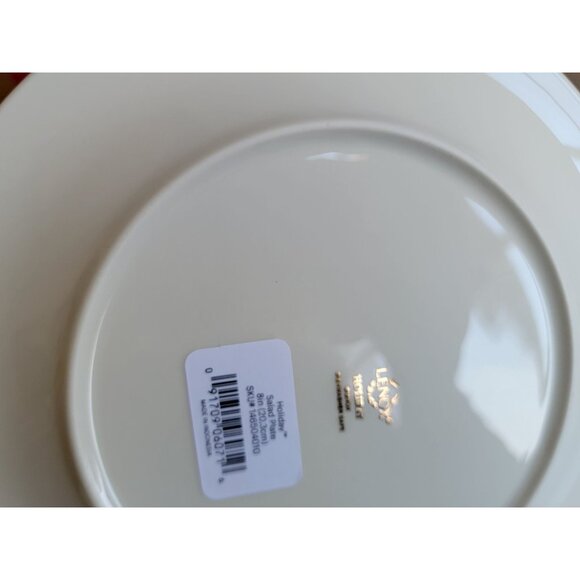 Lenox Mistletoe 5 piece holiday setting Xmas home decor collectible plate cup - Picture 6 of 9